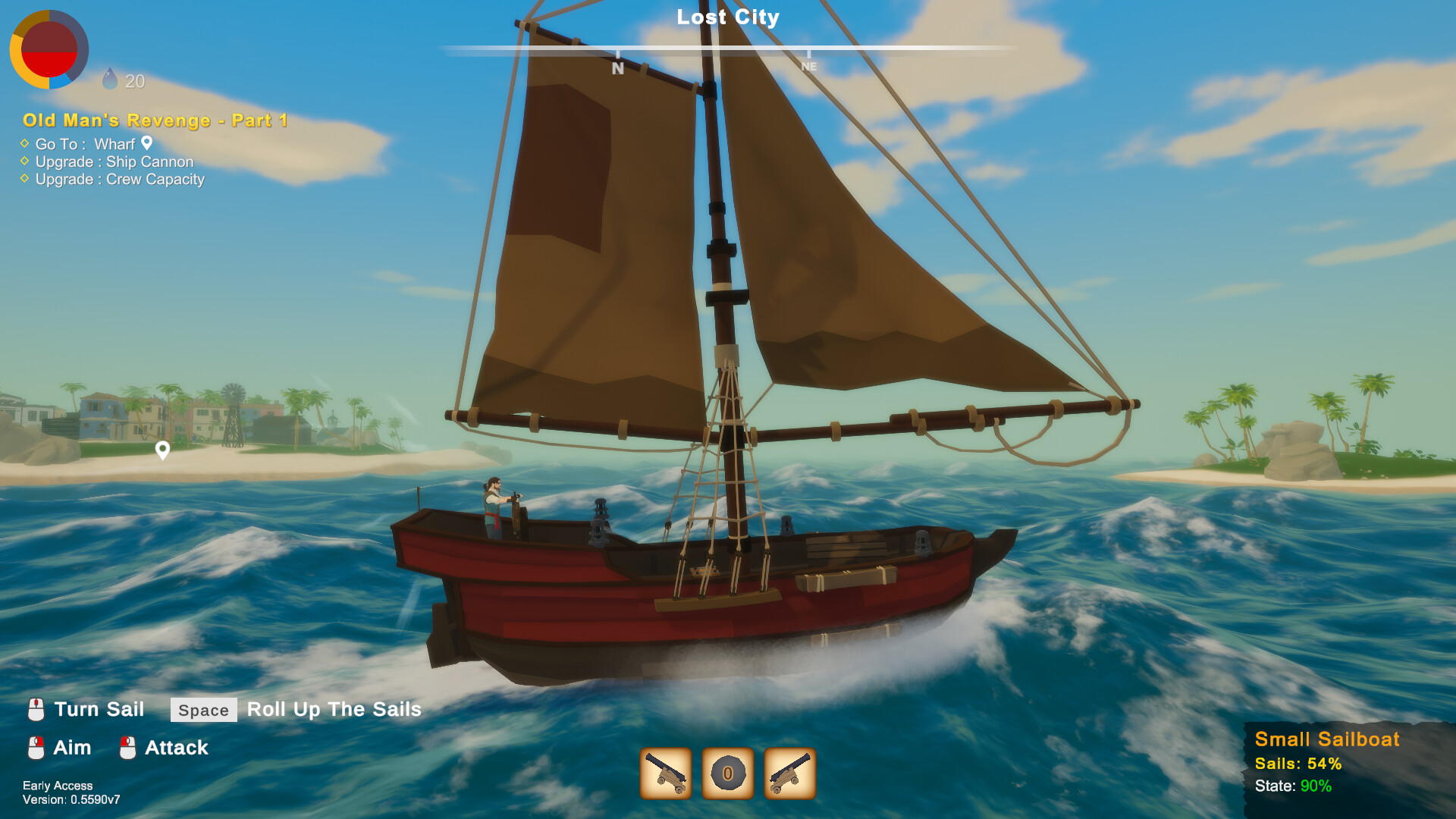 約7年で完成した海賊ゲーム『Captain Bones: 海賊の冒険』正式リリース。開発がレビューに返信・アプデして非常に好評に_003