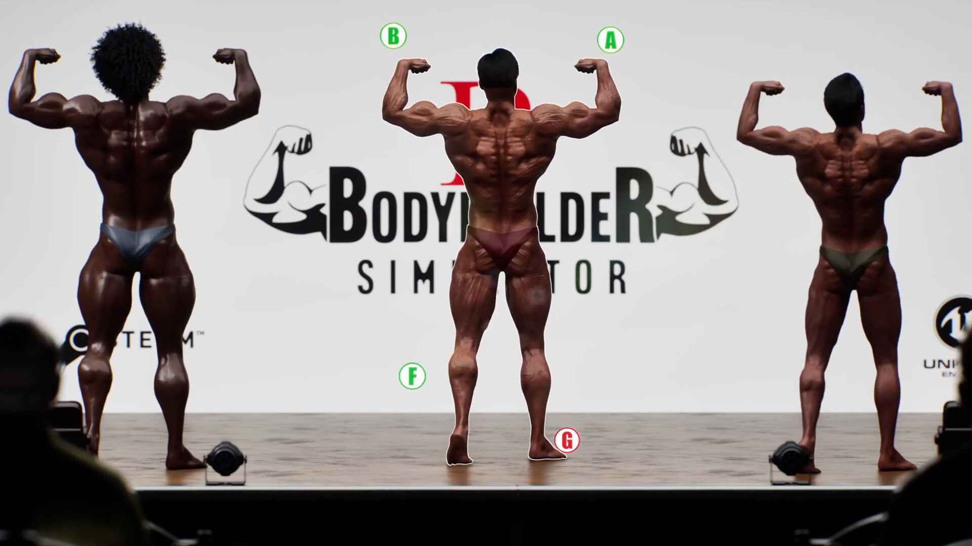 ボディビルダーとして肉体を鍛え上げるゲーム『Bodybuilder Simulator Co-op』開発中。UE5で筋肉を再現_004