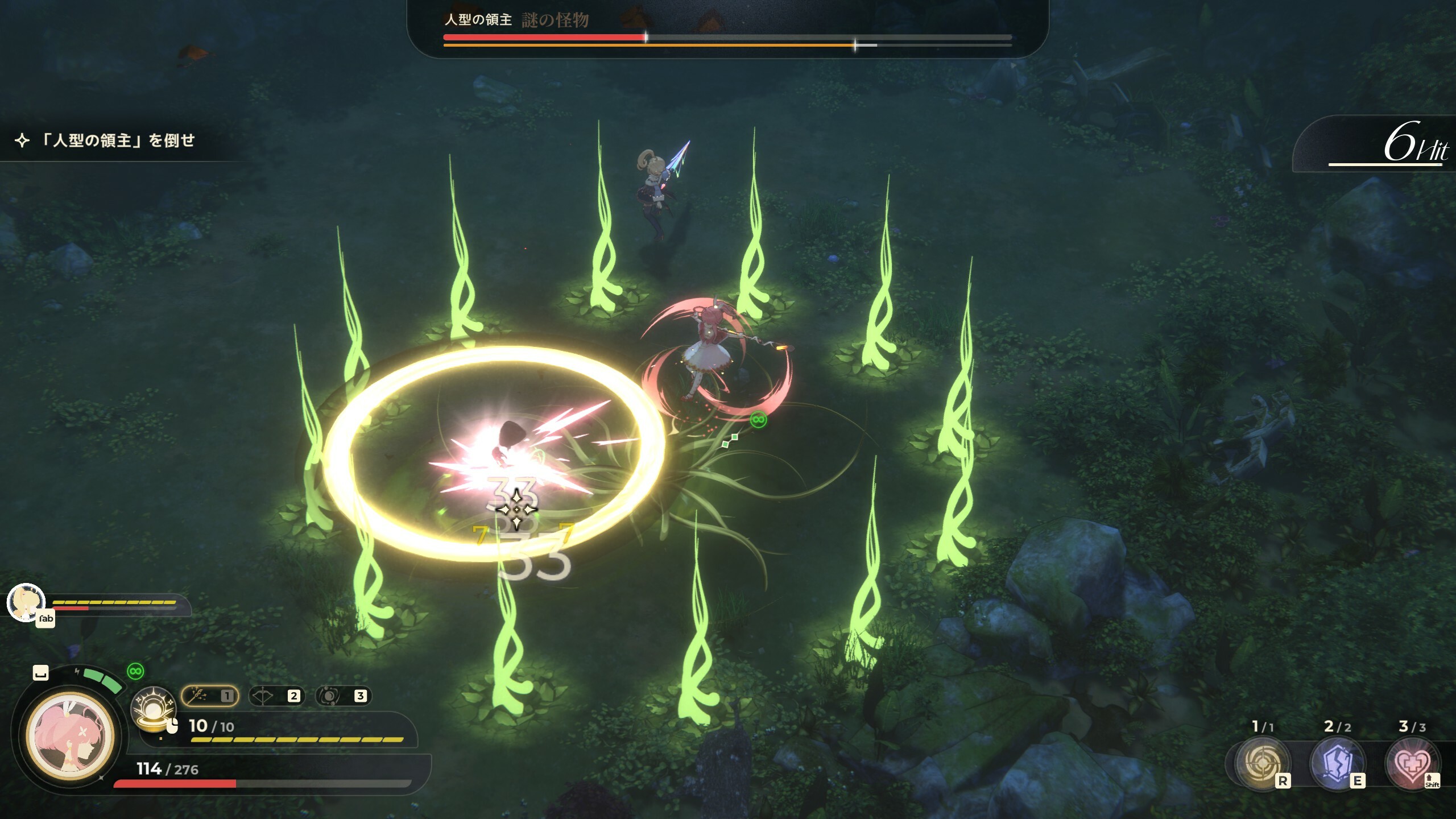 ダブルヒロインのストーリーアクションRPG『夢灯華 Noctuary』に名塚佳織さん＆植田佳奈さんらの日本語フルボイスが追加_003