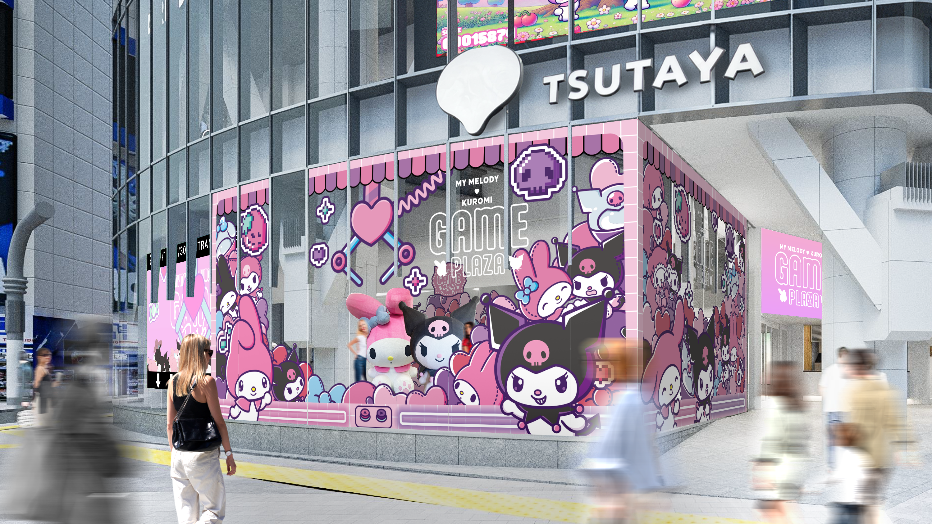 マイメロディとクロミの体験型ゲームイベント「MY MELODY ♡ KUROMI GAME PLAZA」が発表
_001