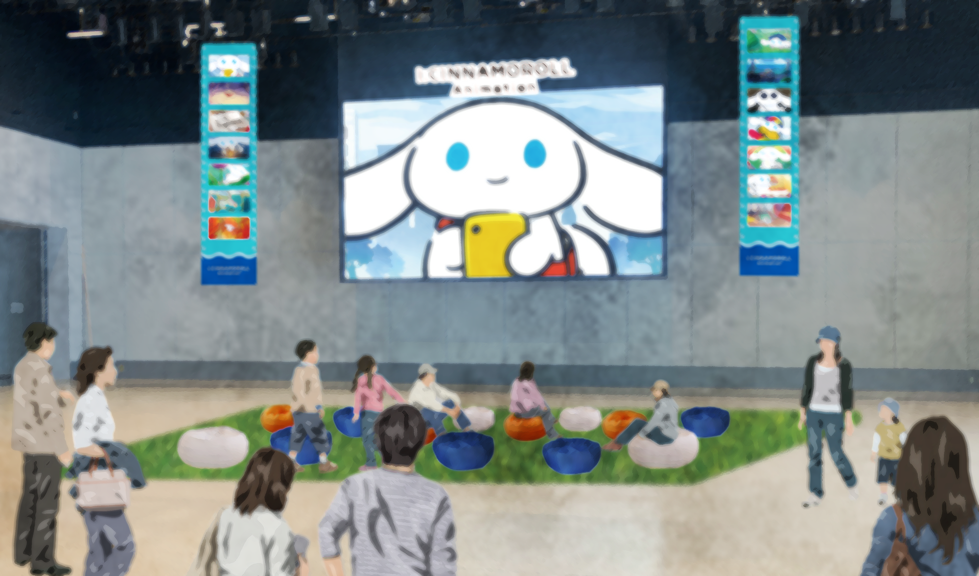 「アイシナモロール」の展示会が8月27日から東京・二子玉川ライズで開催
_001