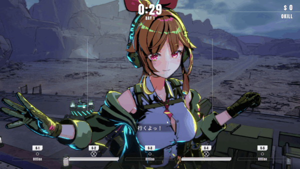一人の少女とタレットで謎の外来生物を迎え撃つ『タレットと少女』がSteamで8月25日にリリース決定_004