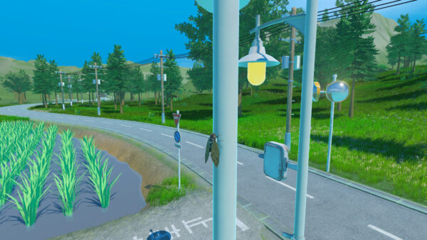 一匹のセミとなり日本の田舎を精一杯生き抜くアクションゲーム『セミたちはどう生きるか』Steamにて9月発売予定_001