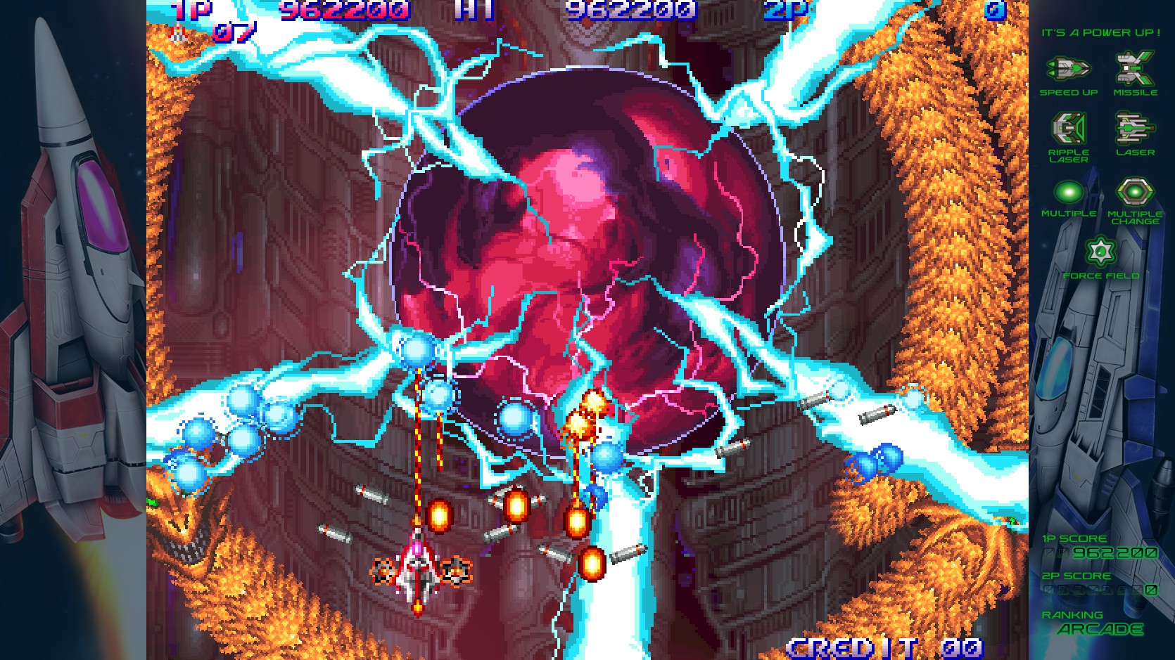 STGガチ勢が完全新作『沙羅曼蛇III』に挑戦したら速攻で1周目をノーミスクリア、勢い余って4周目に突入_014