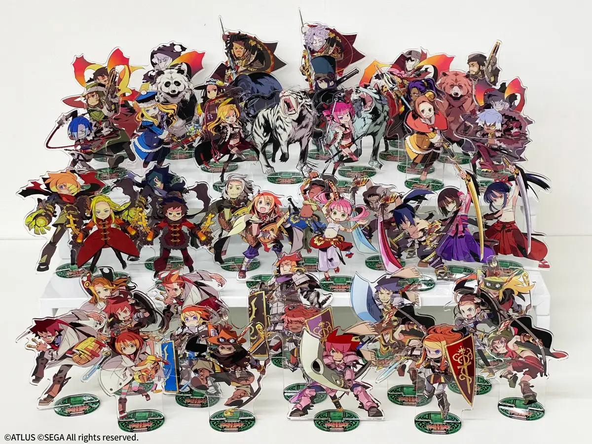 『世界樹の迷宮』シリーズのキャラクターアクリルスタンド786種、背景パネル23種類が受注開始_014