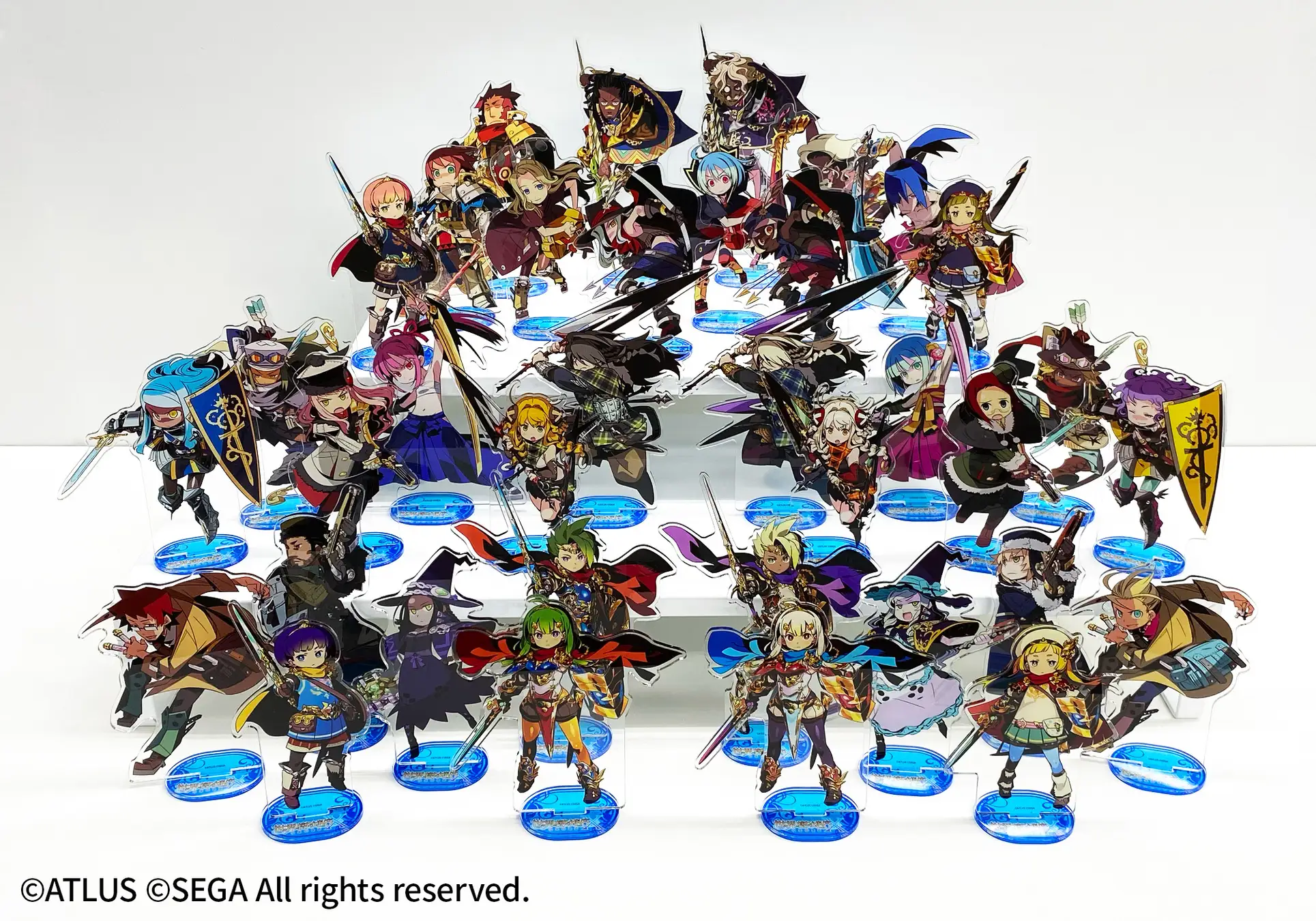 『世界樹の迷宮』シリーズのキャラクターアクリルスタンド786種、背景パネル23種類が受注開始_018