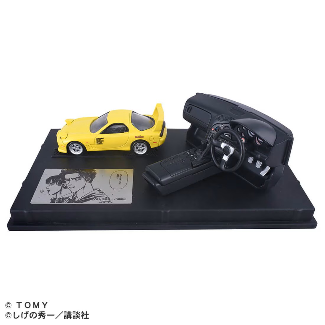 『頭文字D』と「トミカ」のコラボが決定。ダッシュボード付きのミニカーや「藤原とうふ店」のジオラマなどが12月に発売_006