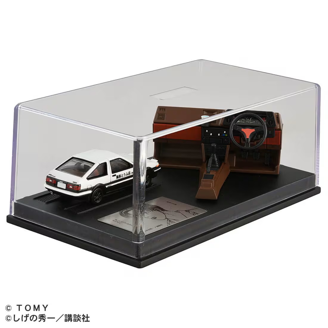 『頭文字D』と「トミカ」のコラボが決定。ダッシュボード付きのミニカーや「藤原とうふ店」のジオラマなどが12月に発売_001
