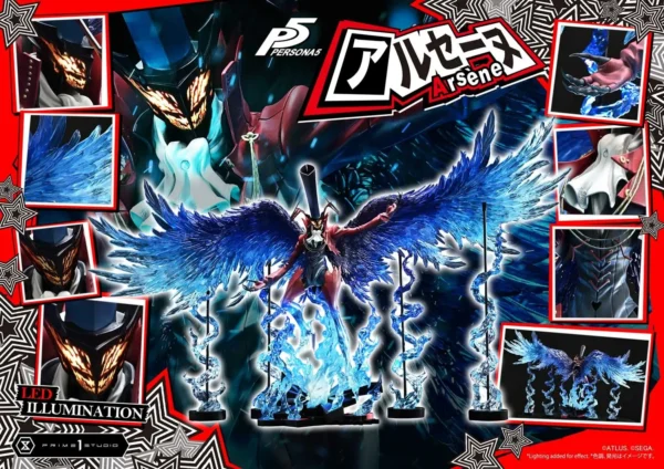 『ペルソナ5』に登場する「アルセーヌ」の1/4スケールスタチューが予約開始_020