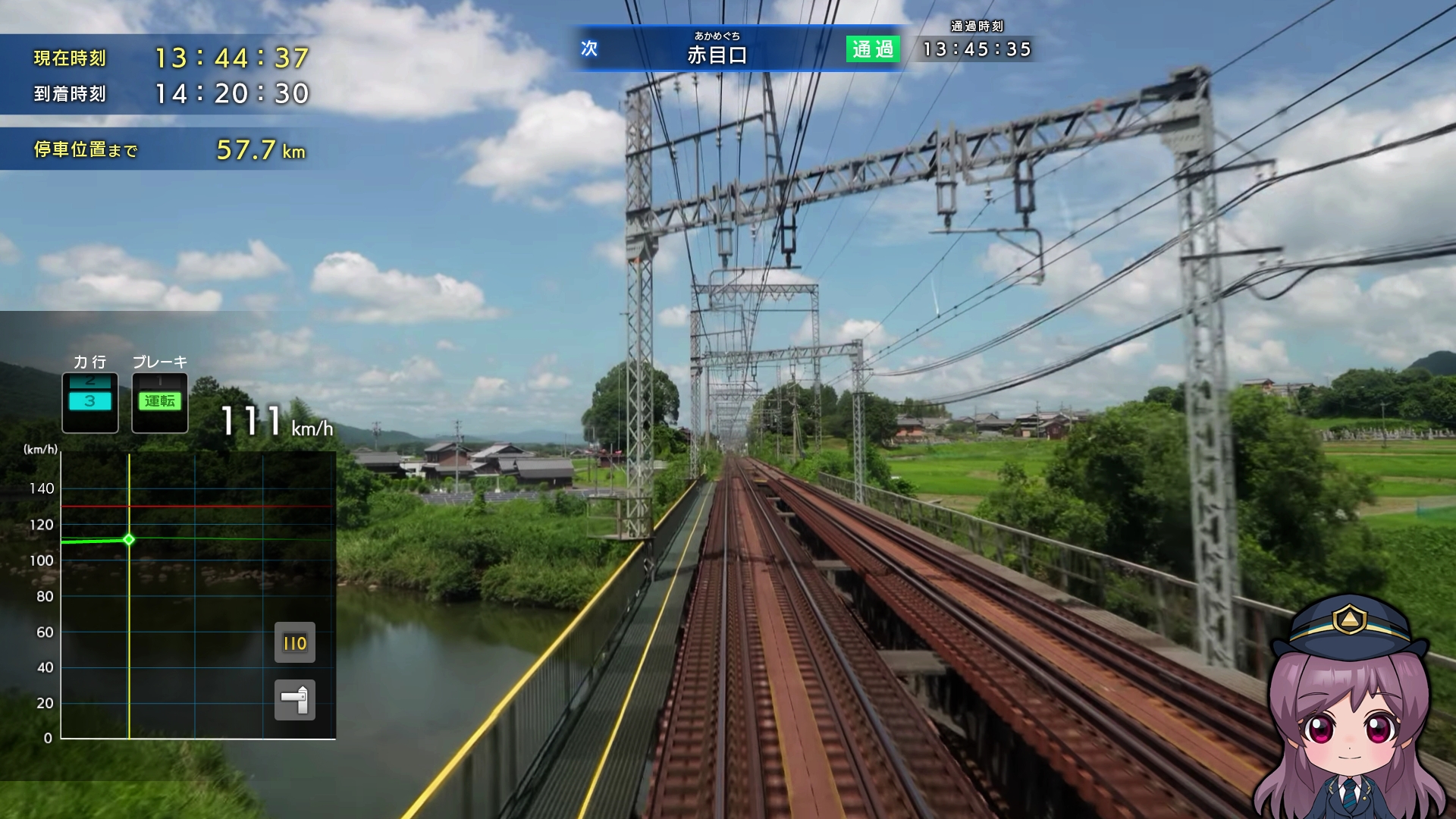 『鉄プロ ⻑距離運転！特急ひのとり 近畿⽇本鉄道 編』11月20日に発売へ。大阪～名古屋間「約190km」に挑める鉄道運転ゲーム_011