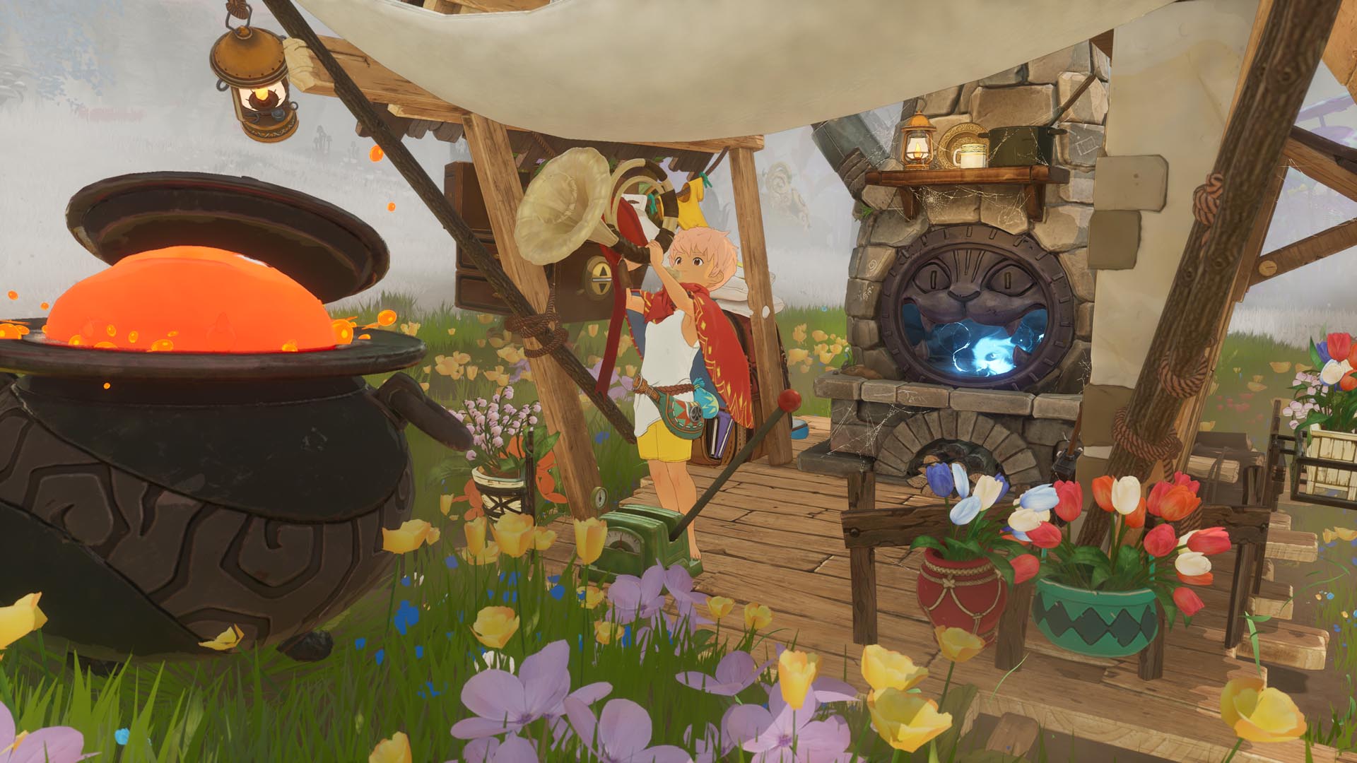 「動く家」を用いて精霊たちと遊牧民のように旅をするクラフトゲーム『Project Bloomwalker』発表_001