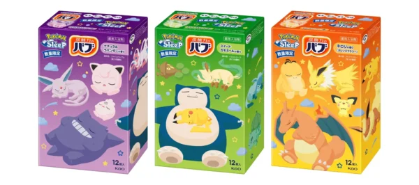 ポケモンスリープデザインの花王「バブ」が8月30日に数量限定で再販決定。ピカチュウやゲンガー、全18種のポケモンが登場_005