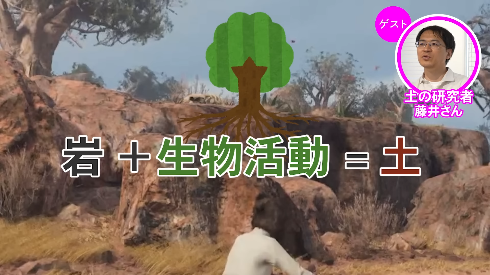 「ゲームさんぽ／よそ見」最新回が公開。『スター・ウォーズ 無法者たち』に登場する「土」を専門家と調査_008