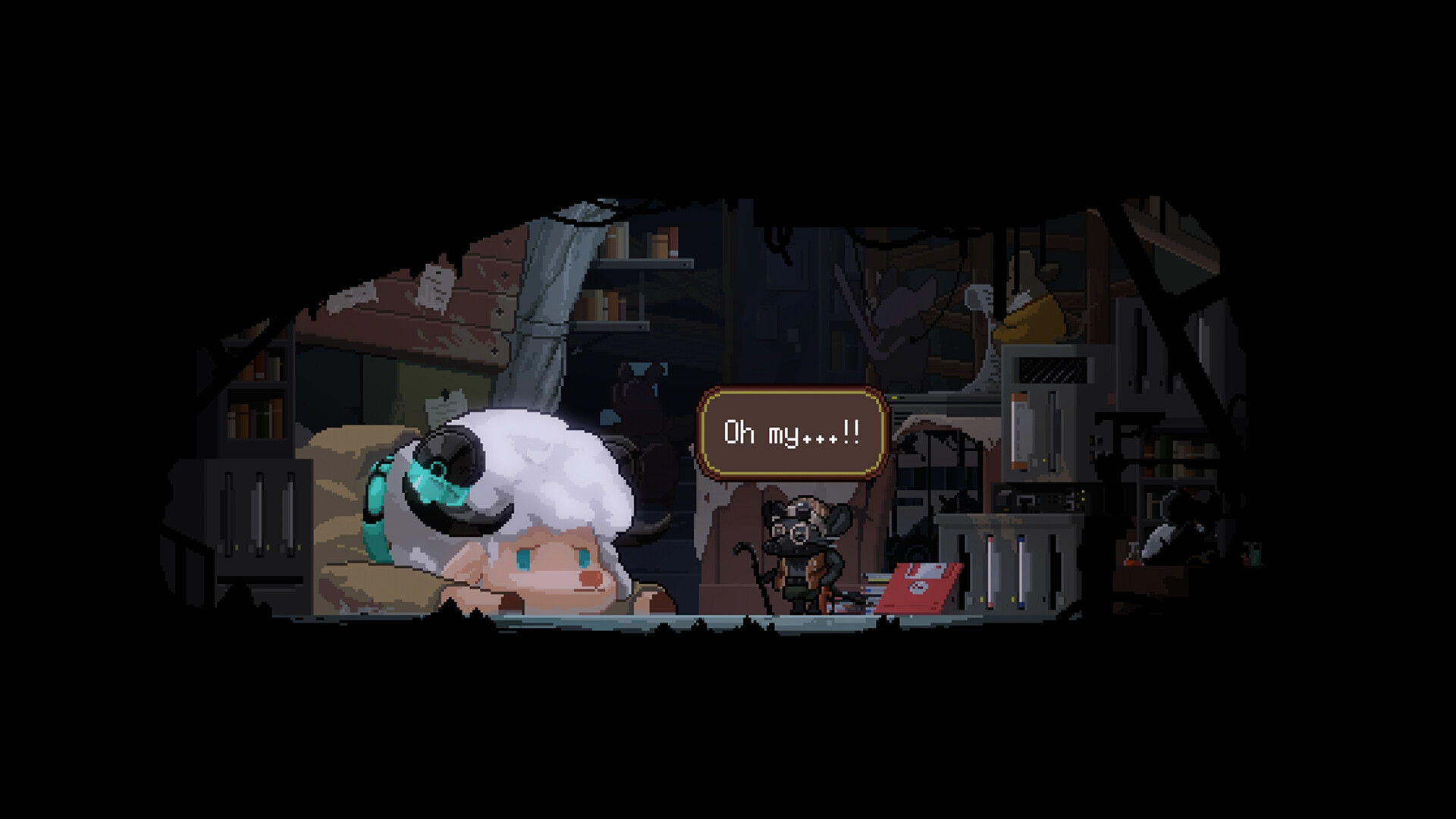 『Ovis Loop』Steamにて早期アクセスを開始。ロボットの羊が荒廃した世界で戦う2Dアクションゲーム_002