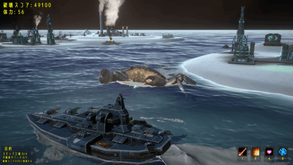 進撃の巨大カニが敵を駆逐する3Dアクションゲーム『The Giant Crab in Space』が8月16日より配信開始_002