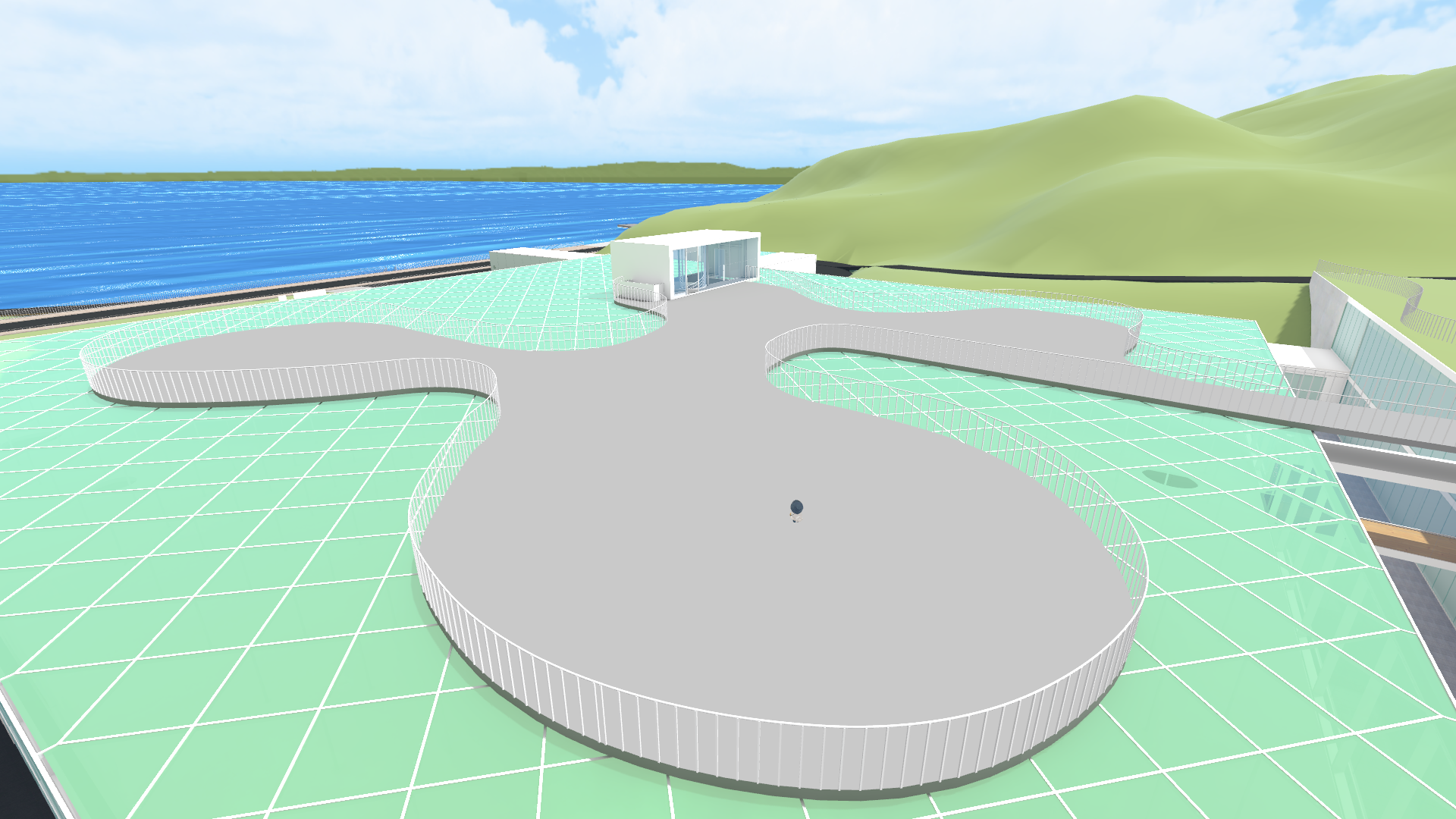 『VRChat』内で「横須賀美術館」の雰囲気を楽しめる再現ワールドが公開。現地観光のきっかけ作りになりそう_004