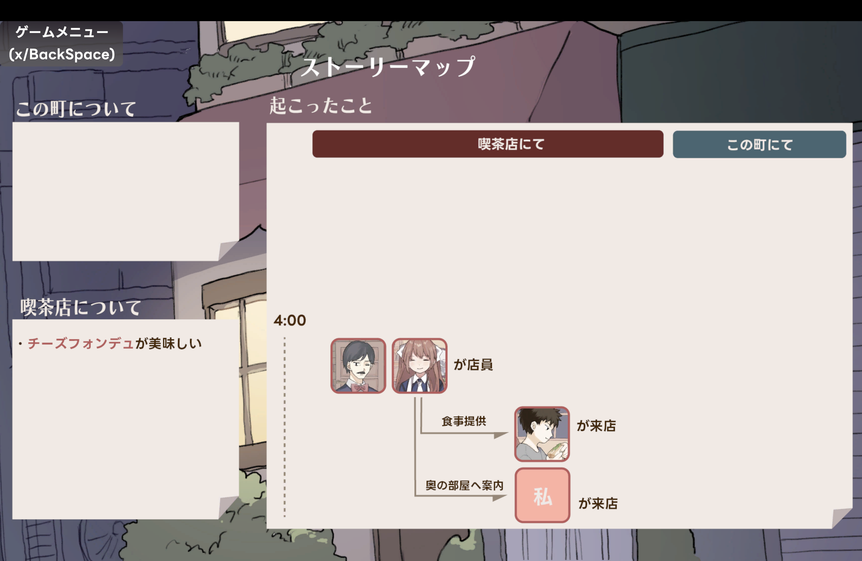 『アイアイ喫茶店』が8月29日にリリースへ。注文をすると絶対に「奥の部屋」に通されてしまう謎の喫茶店の真相に迫るゲーム_005