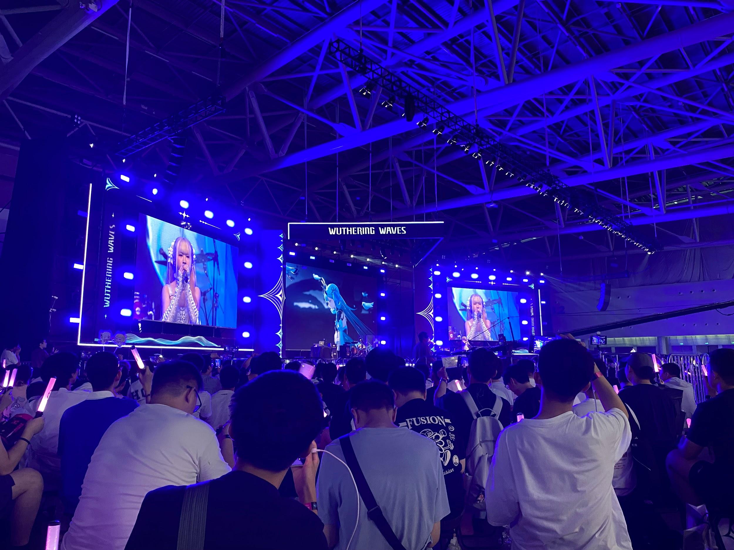 『鳴潮』イベントレポート:中国限定オフラインイベントで降臨した「着ぐるみツバキ」の無法ムーブが容赦なさすぎた_031