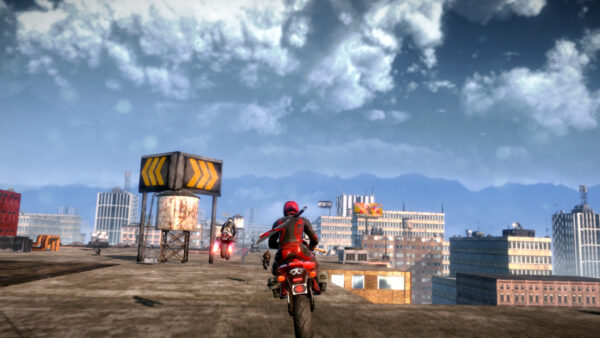 バイクで爆走しながらバットや鉄パイプで殴り合うアクションレースゲーム『Road Redemption』が期間限定で配布中_002