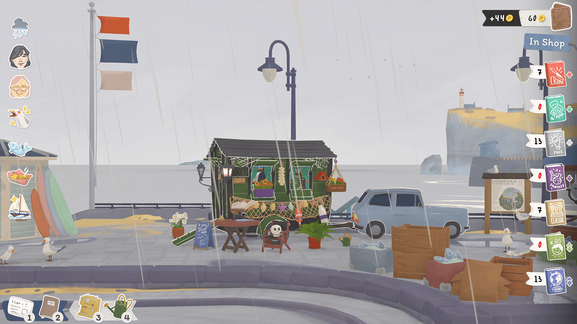 『Tiny Bookshop』発売開始。癒し系の本屋さん経営シミュレーションゲーム。日本語に対応_002