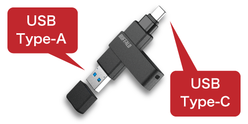 USB Type-C とType-Aの両端子を備える回転式USBメモリー「RUF3-ACRシリーズ」を9月上旬より順次販売_004
