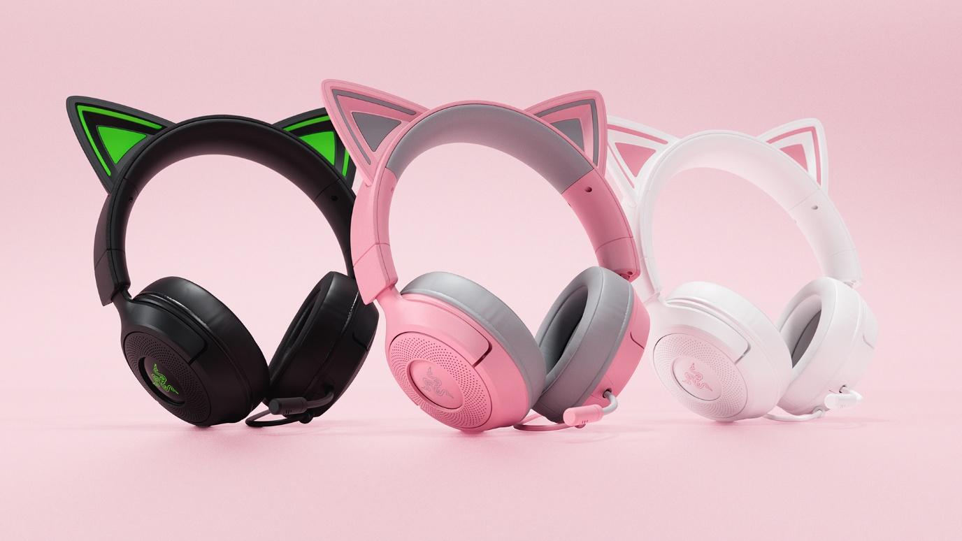 Razerのネコミミヘッドセット「Kraken Kitty」の新モデルが発表_002