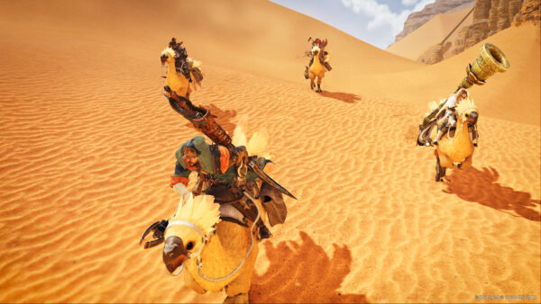 『モンハンワイルズ』にチョコボが登場決定。オメガも参戦する『FF14』コラボが発表_005