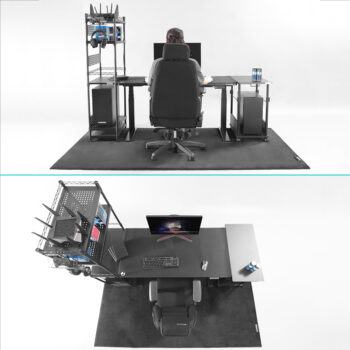 ベッドやデスク周りの床をまるごと“黒”でカバーできる「ゲーミングカーペット」が発売。幅250cm×奥行き160cmでめちゃデカい_017