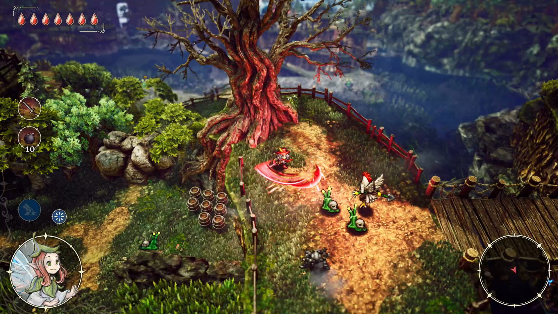 『冒険家エリオットの千年物語』の「東京ゲームショウ」トレーラーが公開。時空を旅する“HD-2D”初のアクションRPG_002