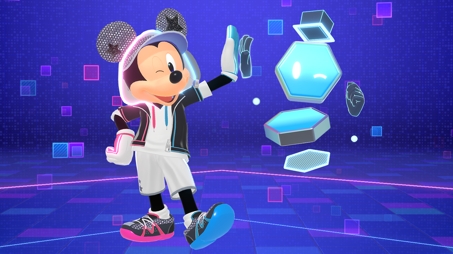 『ディズニー ミラネス フィットネス』12月11日ごろ発売決定。「ミッキーマウスと始める」エクササイズゲーム_009