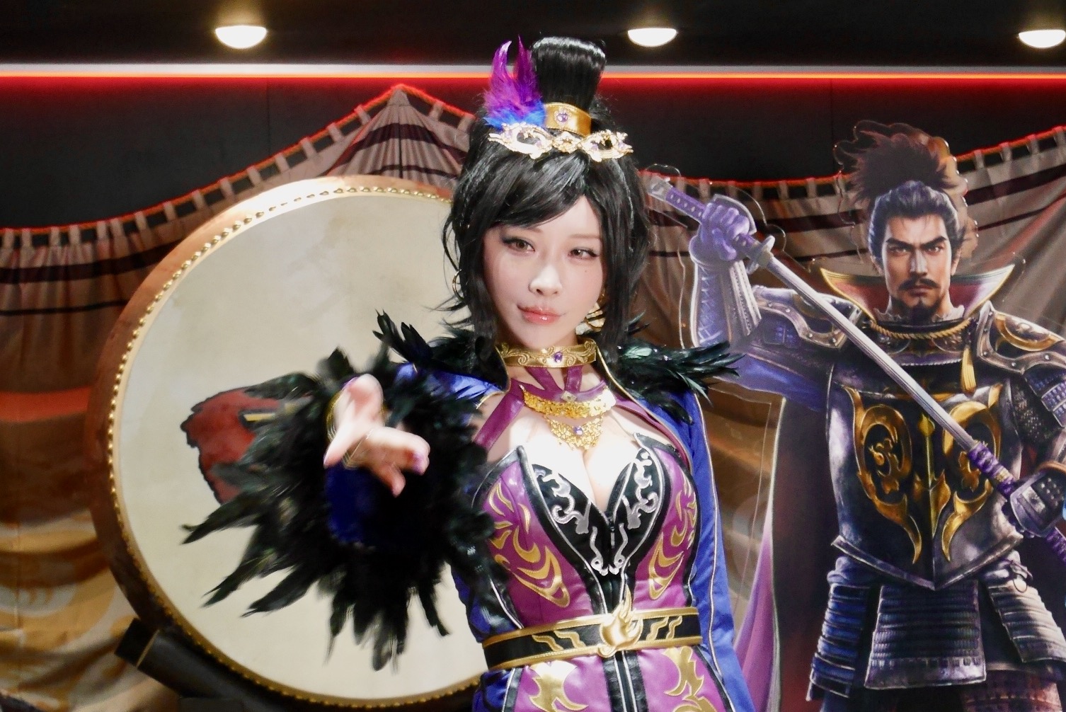 『信長の野望 真戦』×『三國志真戦』TGS2025ブースレポート。コスプレイヤーが気合入りまくりだった_001