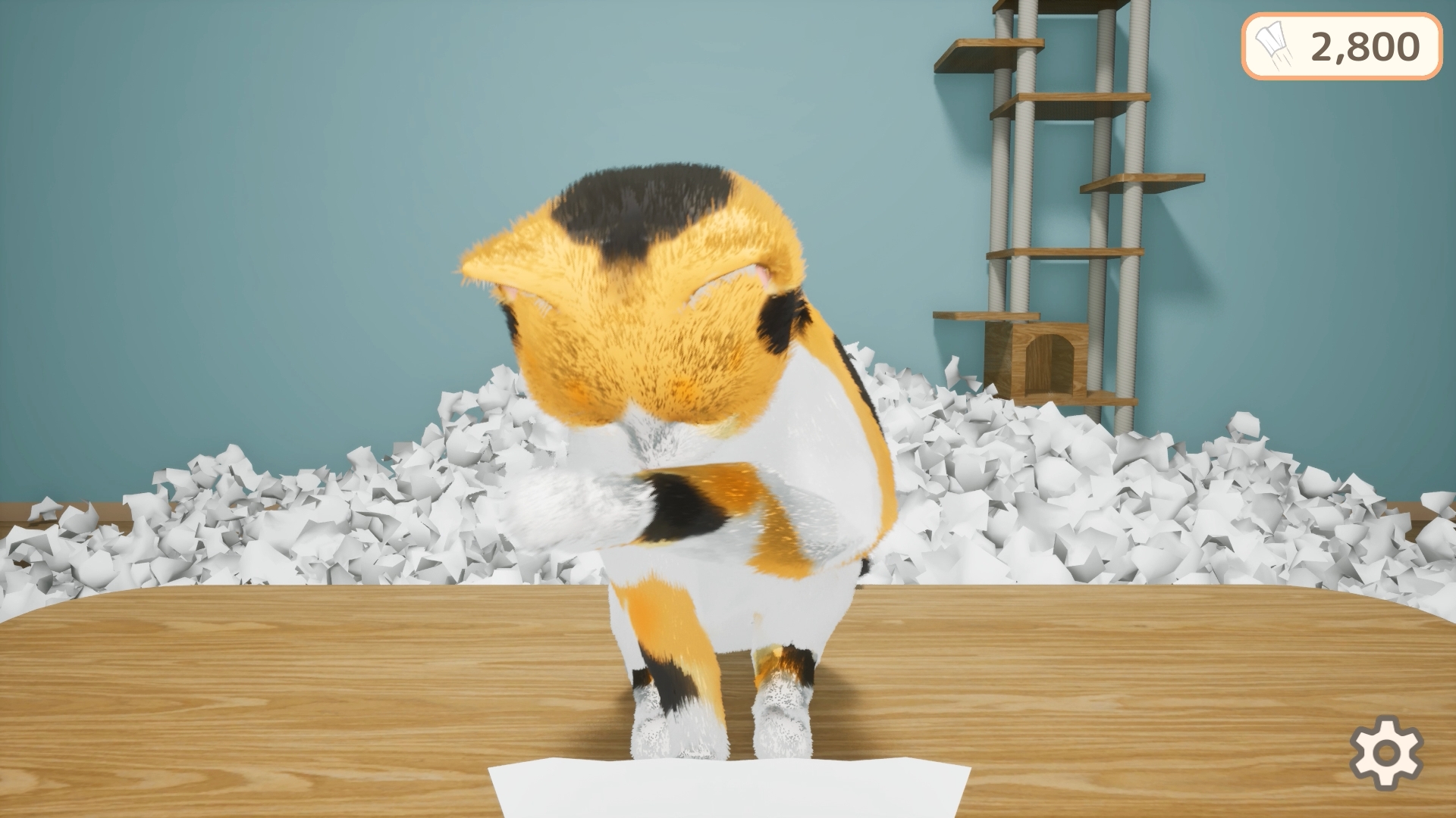 『ねこティッシュ』が10月7日に配信開始。かわいいネコになってひたすらティッシュをまき散らすゲーム_005
