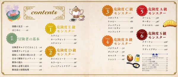 ファンタジー世界の生物を「現実的に」料理するための書籍『モンスター解体図鑑』9月12日に発売_002