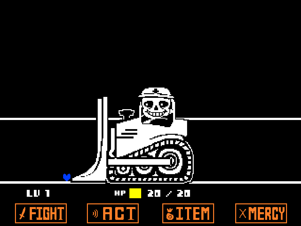 『UNDERTALE』“Pルートのサンズ”と戦えるゲームが無料で公開_003