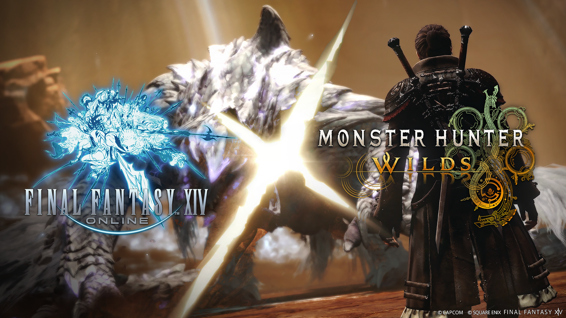 『FF14』の『モンハンワイルズ』コラボコンテンツは10月7日から配信へ。最大8人の協力バトル「護竜アルシュベルド狩猟戦」が登場_001