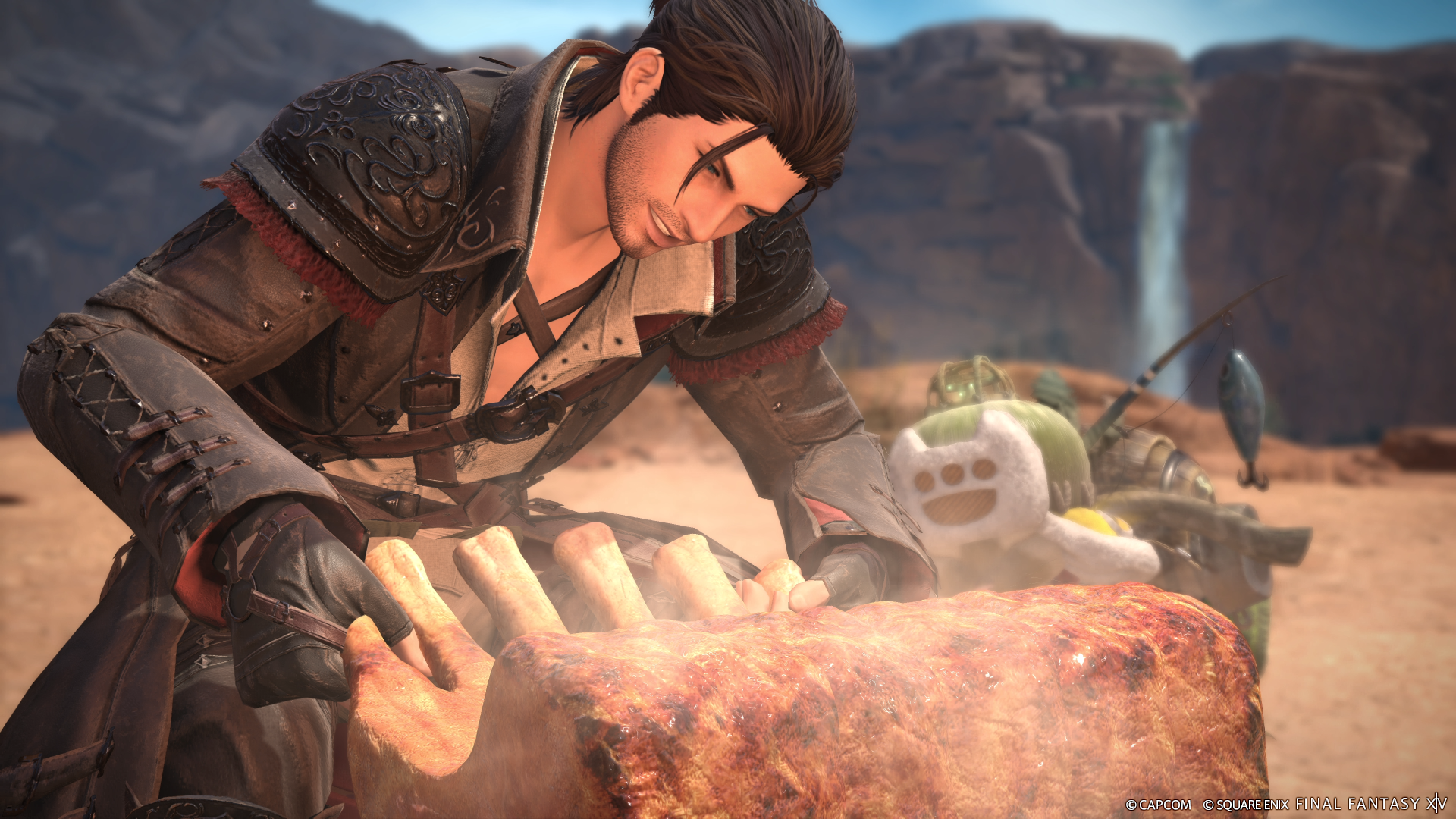 『FF14』の『モンハンワイルズ』コラボコンテンツは10月7日から配信へ。最大8人の協力バトル「護竜アルシュベルド狩猟戦」が登場_009