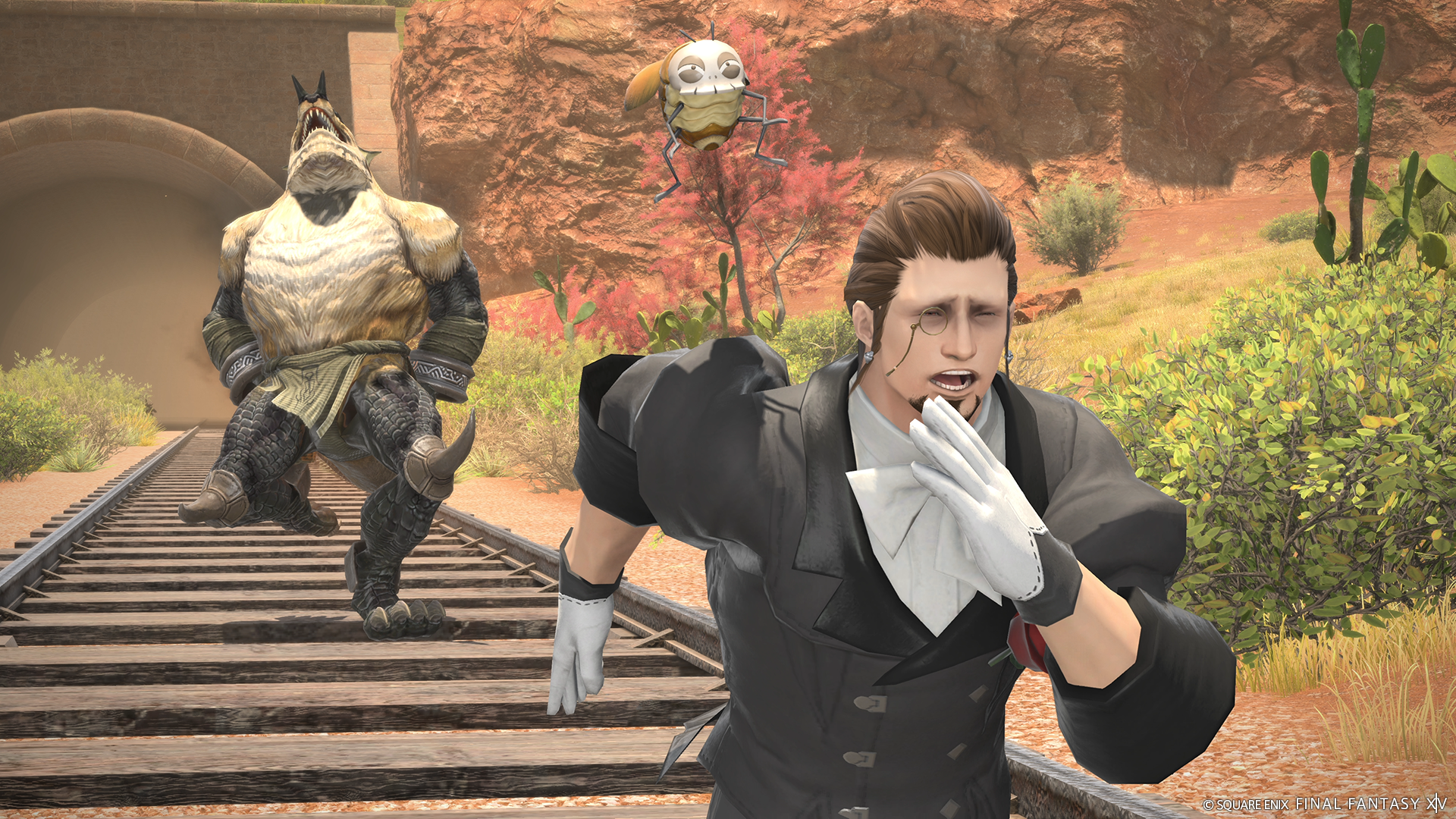 『FF14』の『モンハンワイルズ』コラボコンテンツは10月7日から配信へ。最大8人の協力バトル「護竜アルシュベルド狩猟戦」が登場_020