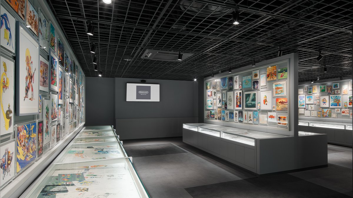 ニンテンドーミュージアムの第1展示棟2階に「アートギャラリー」が本日オープン
_001