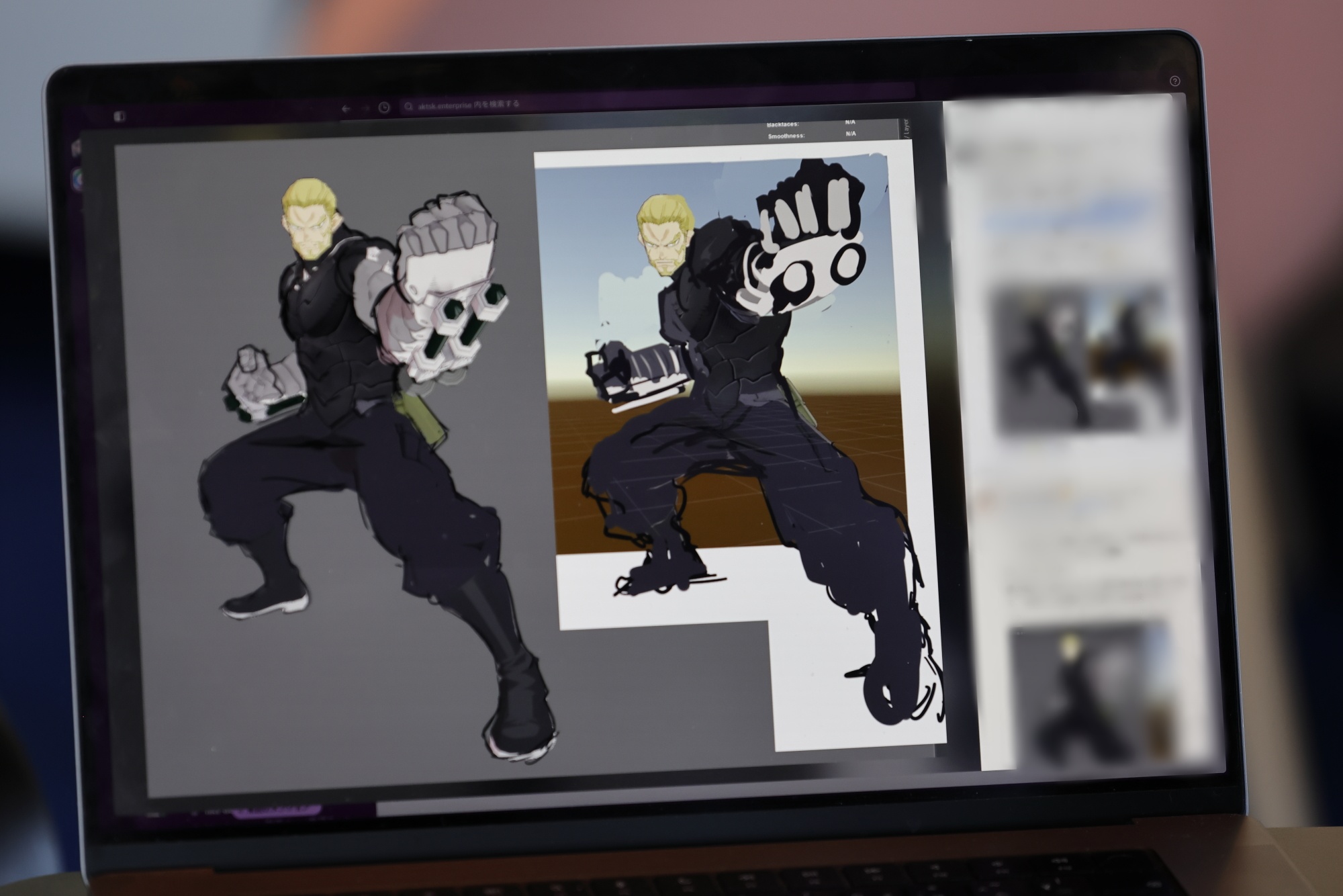 ゲーム版『怪獣８号』開発陣インタビュー:開発の中核を担うアートチームに訊くキャラクター造形の極意_007