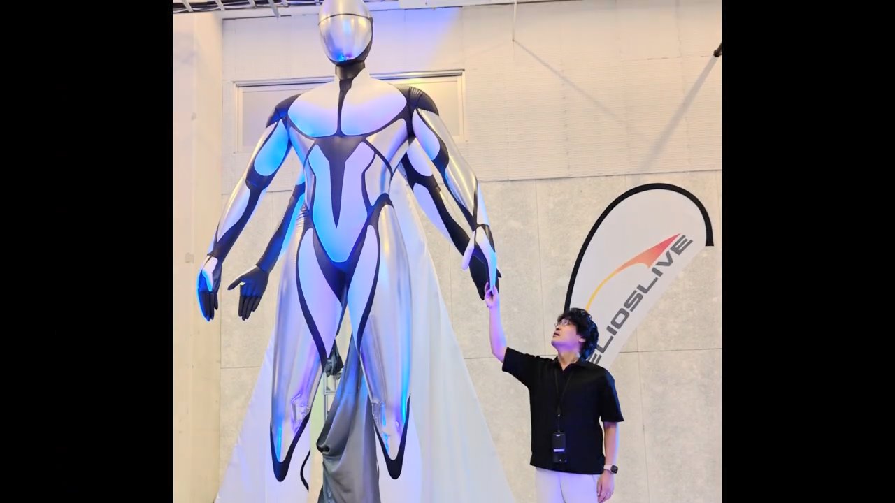 4本の腕、身長4メートルの日本製「人型ロボット」が大阪万博で9月16日から展示へ。まるで巨神_003