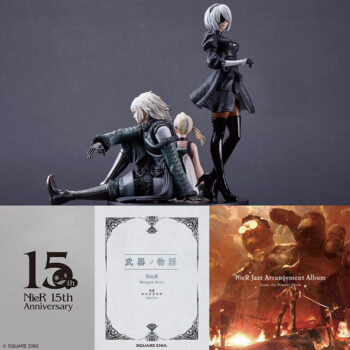 『ニーア』15周年の記念グッズボックスが2026年2月28日に発売決定。フィギュアのカラー見本やジャズの楽曲アレンジ情報も公開_001