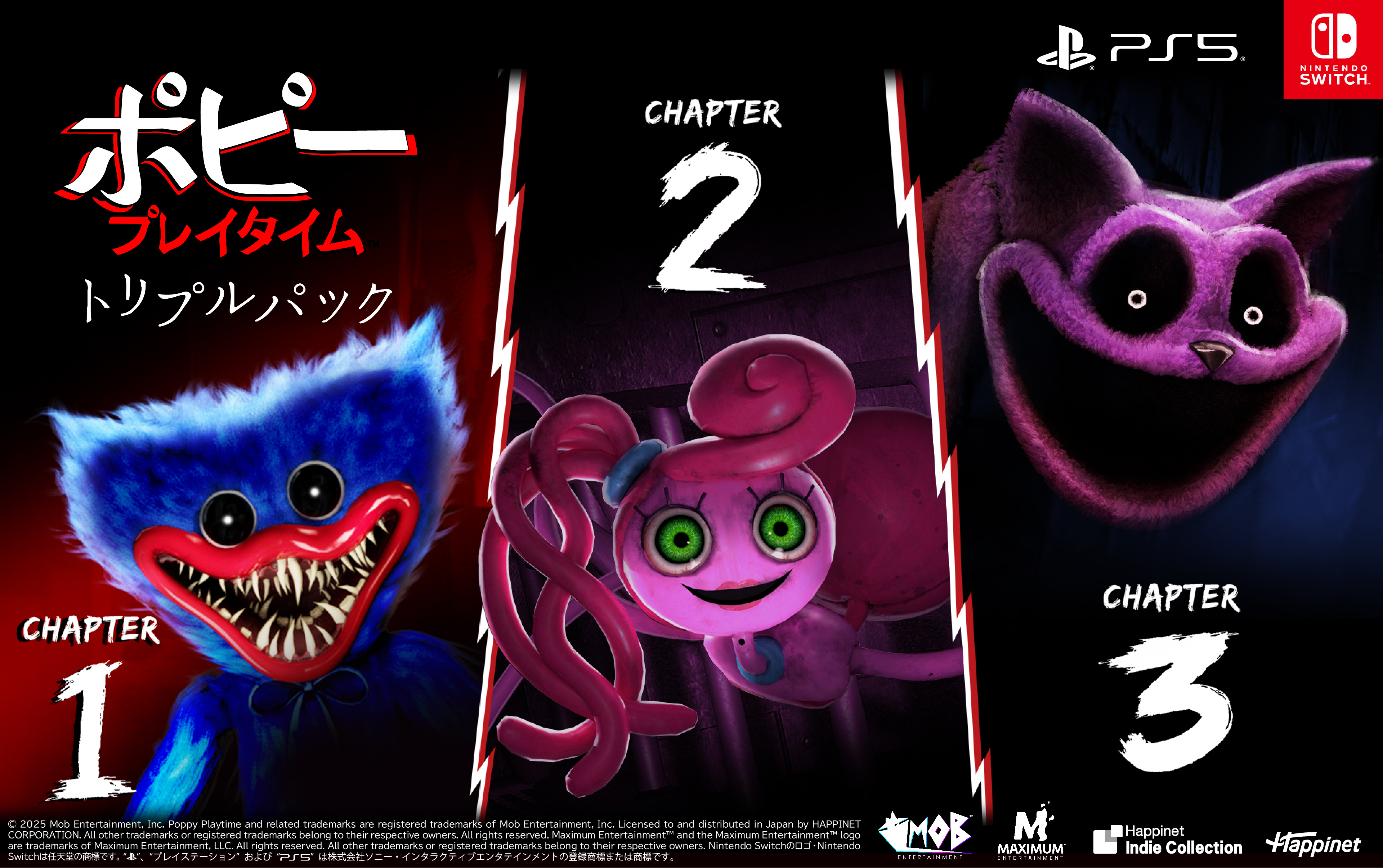 『ポピープレイタイム トリプルパック』発売。人気ホラーゲームのチャプター1～3を日本語ボイスでまとめて収録_016