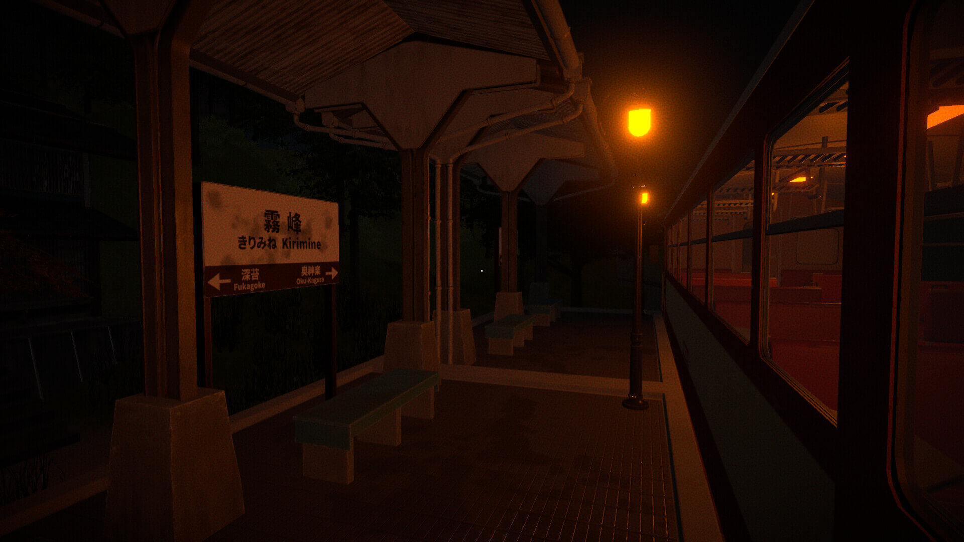 一人称ホラーゲーム『The Vanishing Train | ワンマン列車』Steamストアページ公開_001