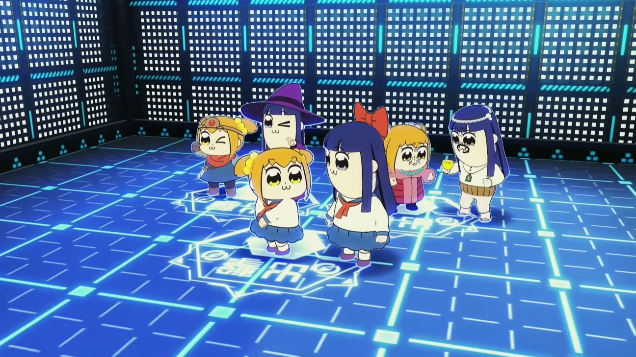 『#コンパス』と『ポプテピピック』がコラボ決定。キャラには斉藤壮馬、伊瀬茉莉也、水樹奈々ら豪華声優陣10名のボイスを収録_002