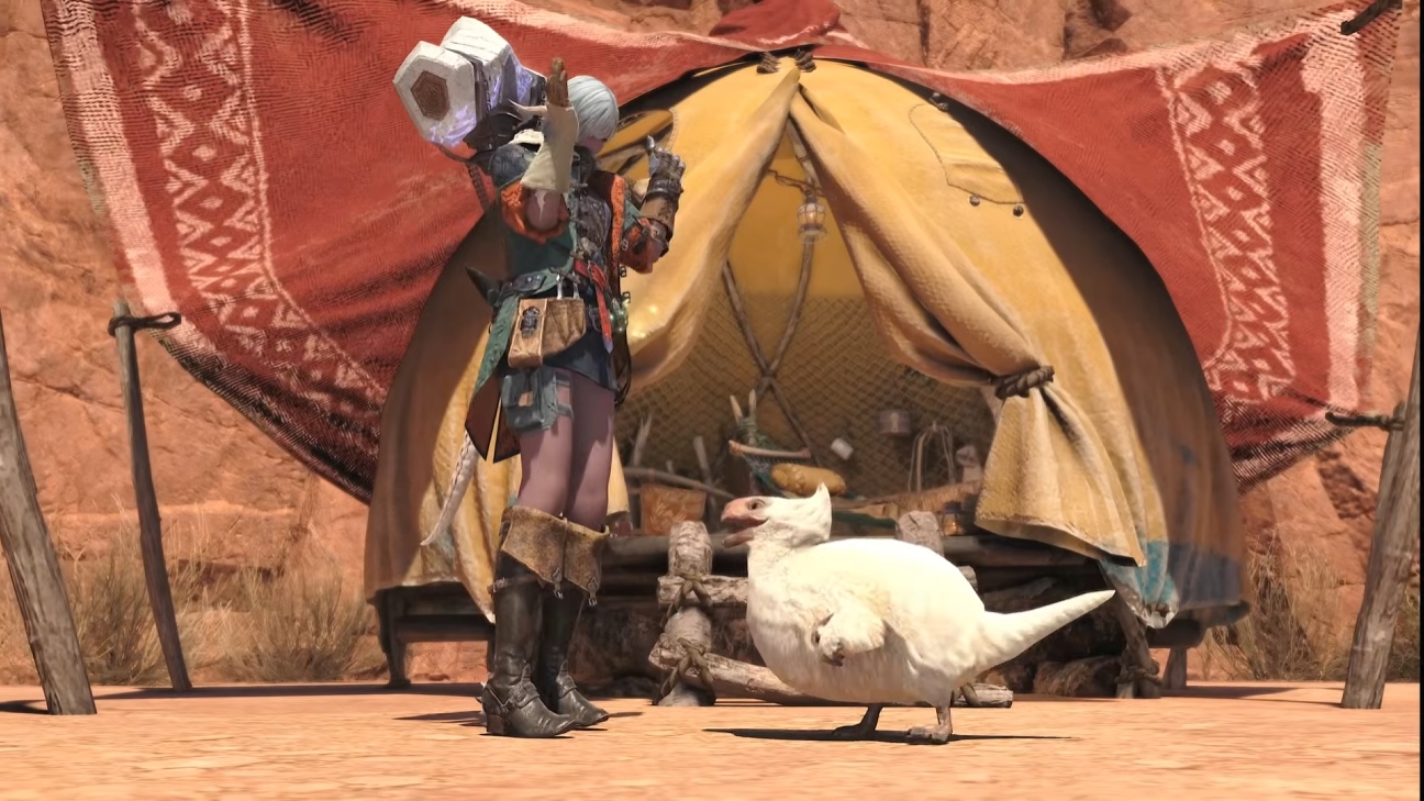 『FF14』の『モンハンワイルズ』コラボコンテンツは10月7日から配信へ。最大8人の協力バトル「護竜アルシュベルド狩猟戦」が登場_004