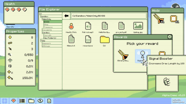 『Identifile: Desktop Dungeon』の体験版がTGS2025に出展_008