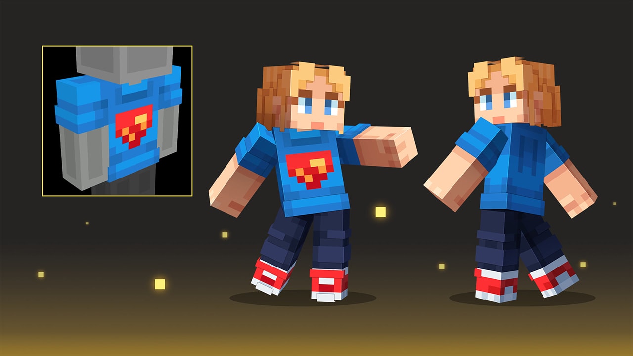 『マイクラ』と『スーパーマン』のコラボDLCが登場。空を飛ぶだけでなく“目からビーム”や冷凍ブレスも使えちゃう_007