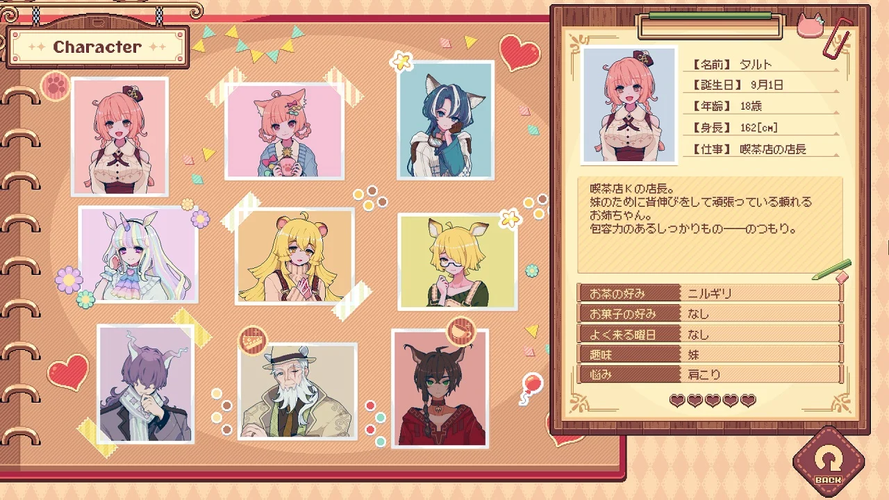 『けものティータイム』が9が4日にリリース。“ケモミミ×喫茶店×ASMR”の要素を楽しめるアドベンチャーゲーム_004