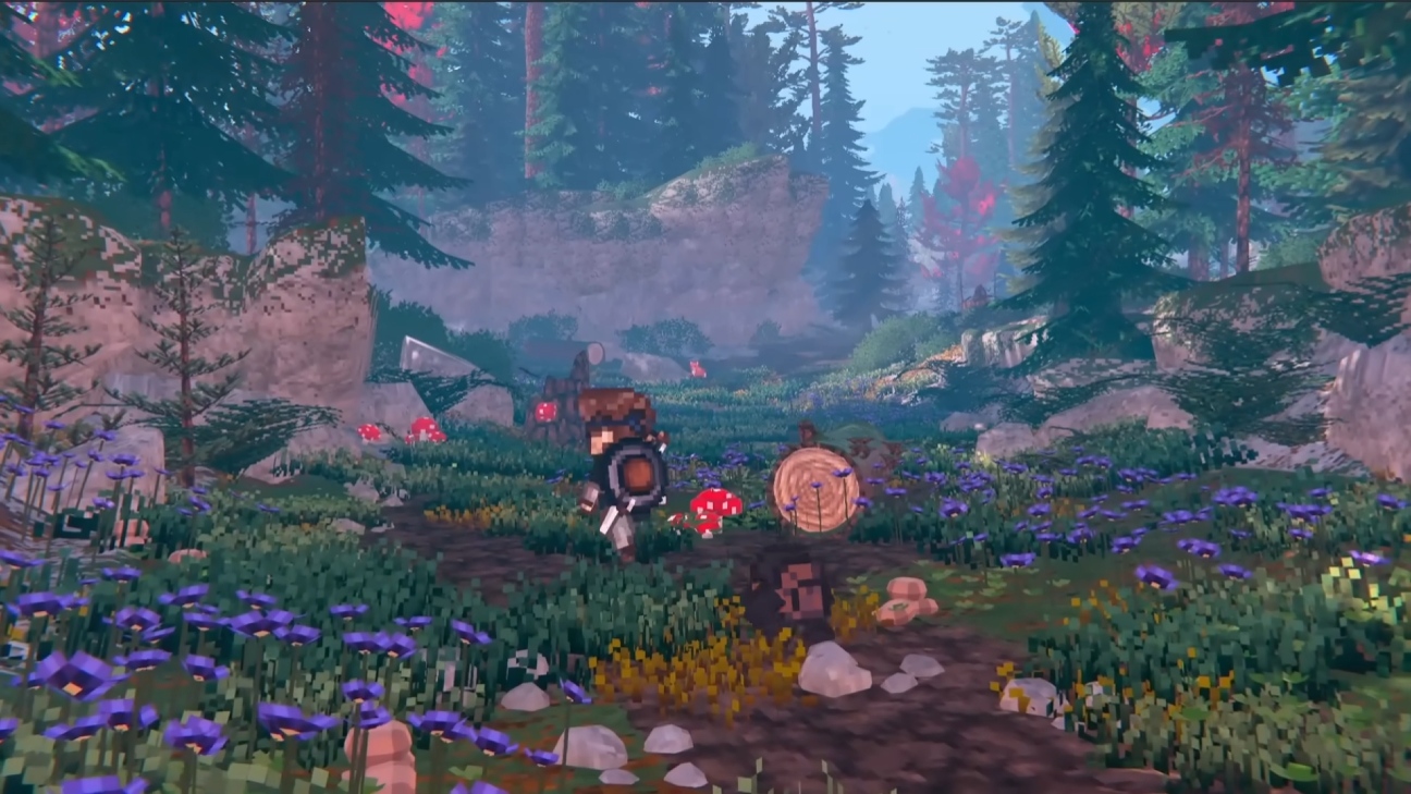 『EthrA』第1弾トレイラーが公開。3Dの世界と2Dドットのキャラで壮大な冒険を描くオープンワールドRPG_002