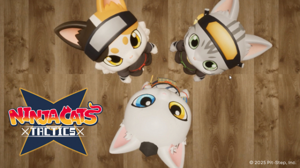 AIを搭載した“ネコ忍者”に話しかけて育てるゲーム『NINJA CATS: Tactics』がTGS2025に出展決定_004